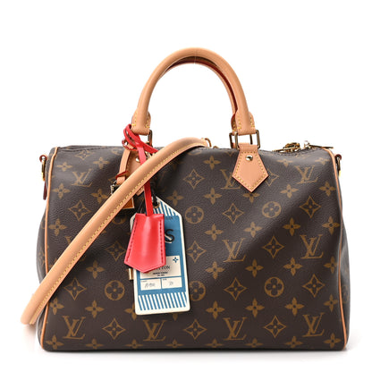 Louis Vuitton Monogram Speedy Soft 30 Crafty Red 1 of 9