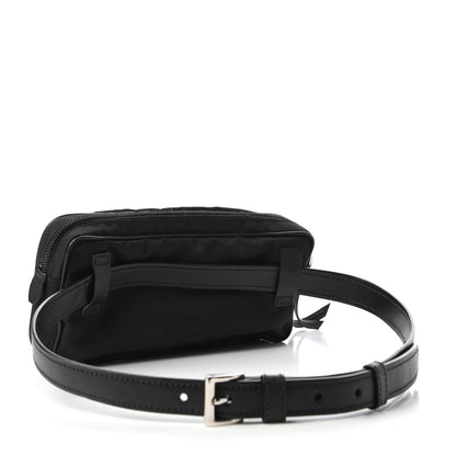 Prada Tessuto Nylon Saffiano Belt Bag Black 3 of 10