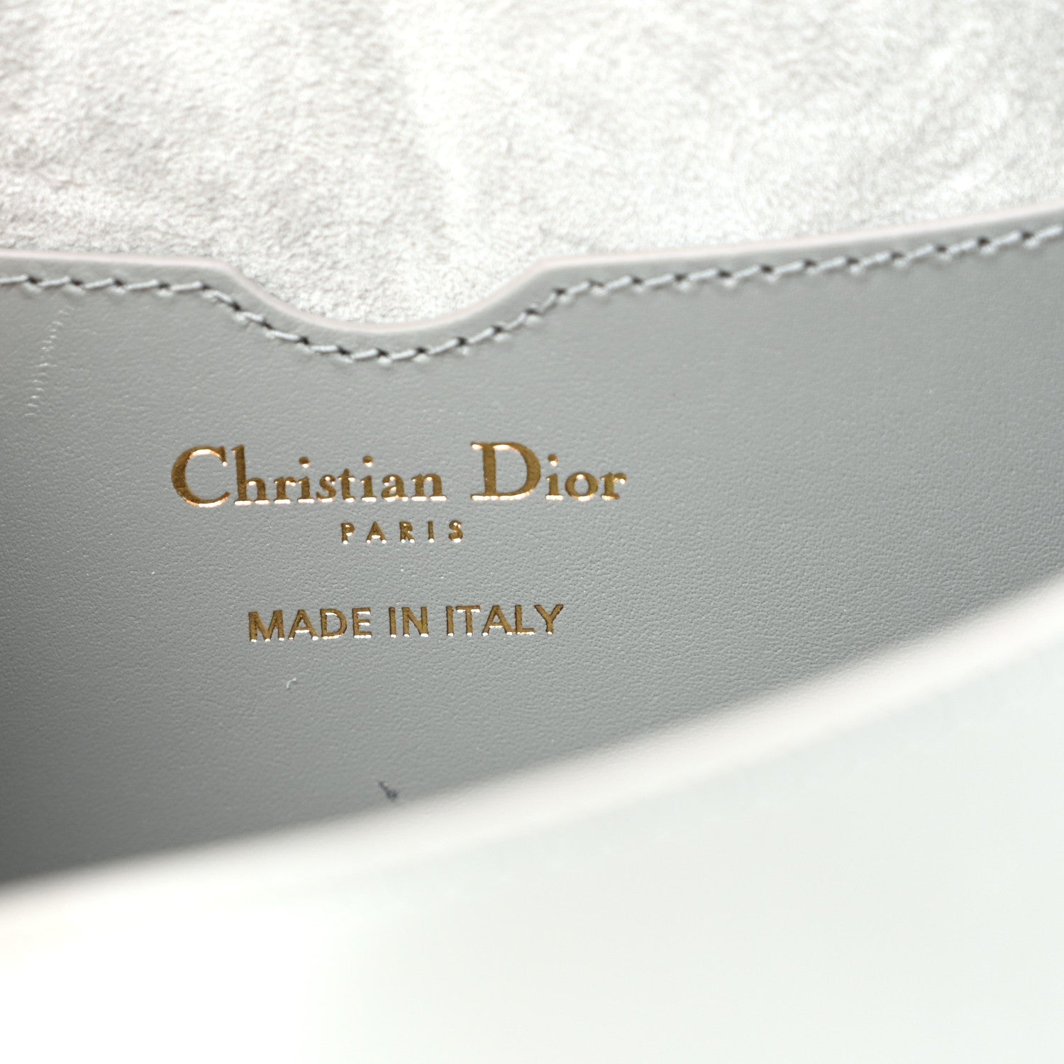 Christian Dior Box Calfskin Medium Bobby Flap Gray 6 of 12