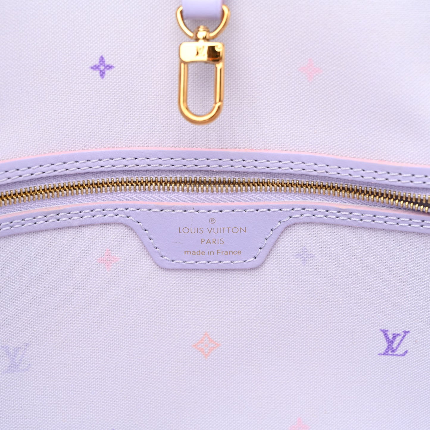 Monogram Giant Spring In The City Neverfull MM Sunrise Pastel