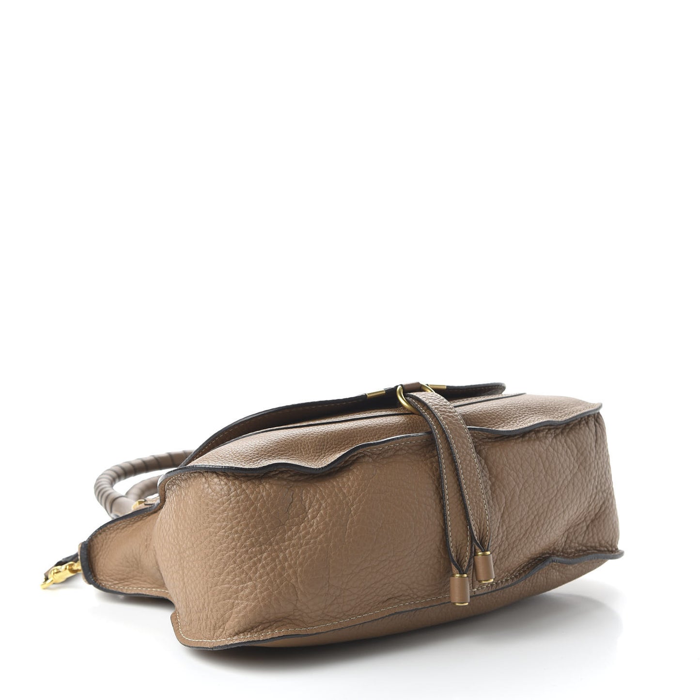 Calfskin Medium Marcie Satchel Nut