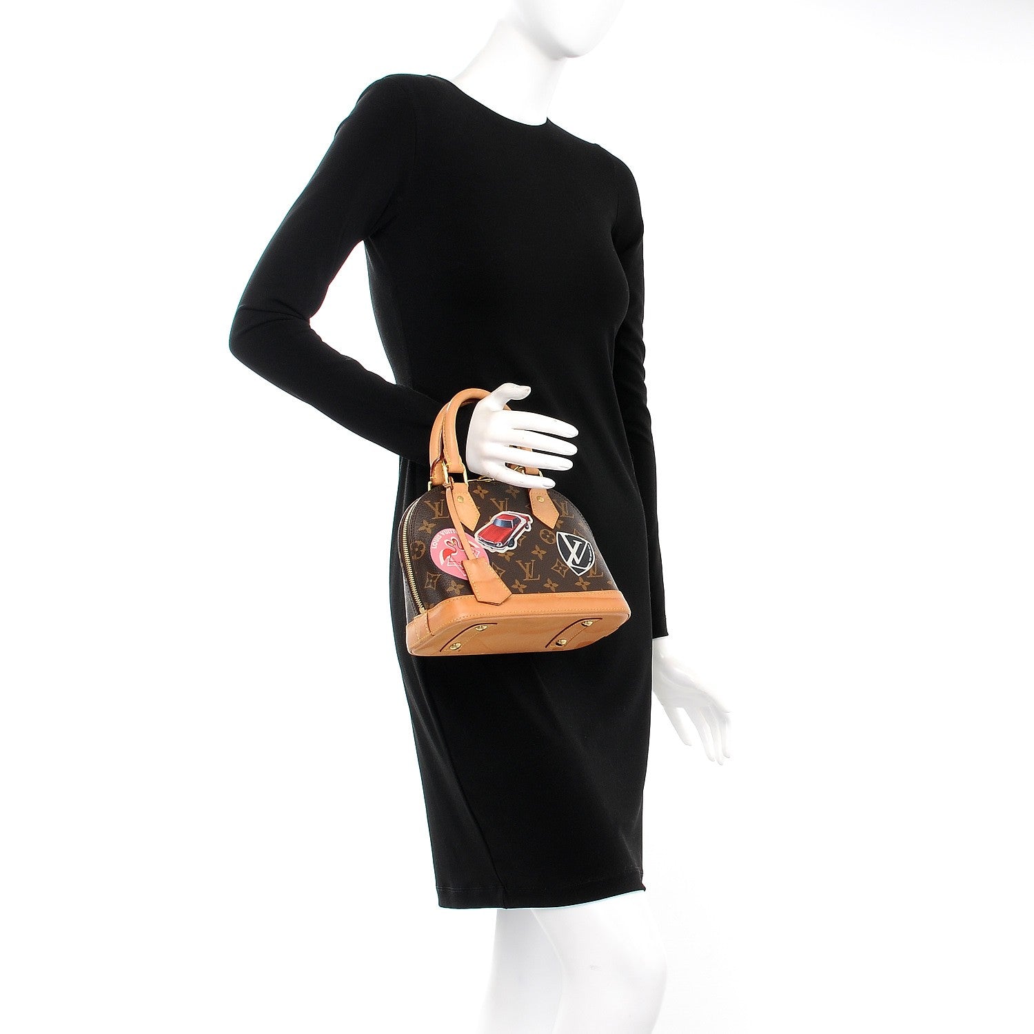 Louis Vuitton Monogram World Tour Alma BB 3 of 19