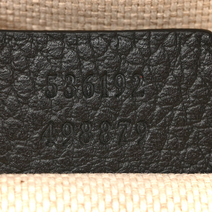 Gucci Pebbled Calfskin Soho Chain Backpack Black 7 of 12
