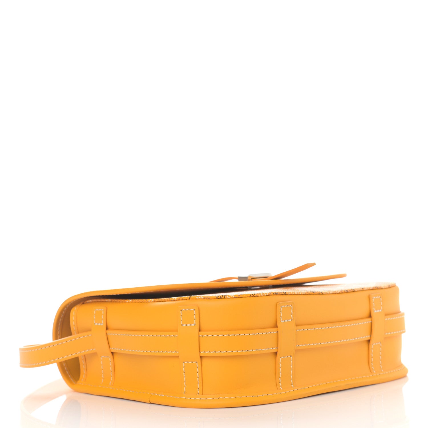 Goyard Goyardine Belvedere II PM Messenger Bag Yellow 4 of 9
