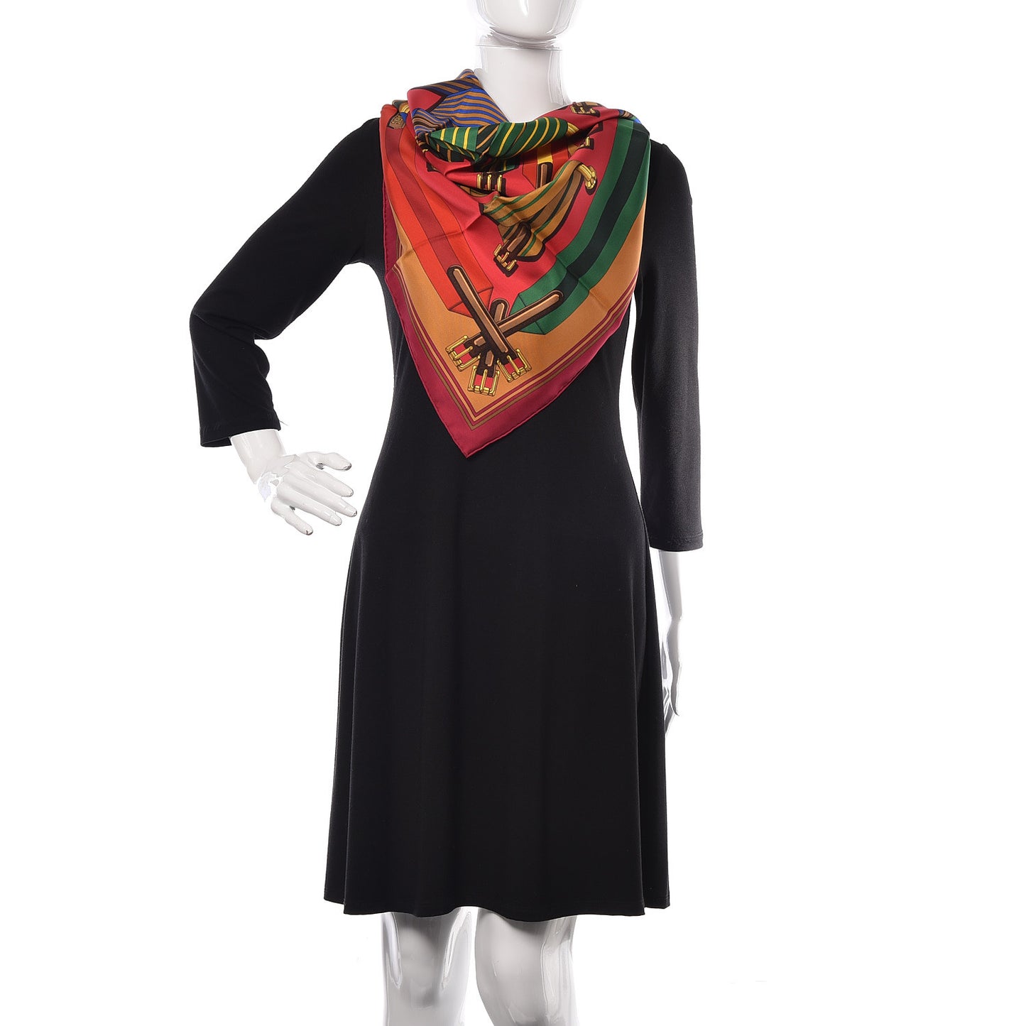 Silk Sangles Scarf 90