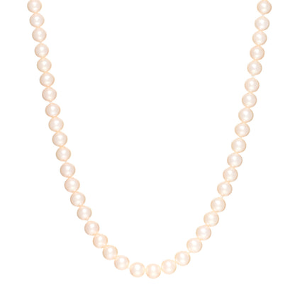 Tiffany Sterling Silver Freshwater Pearl 6-7mm Ziegfeld Necklace 1 of 4