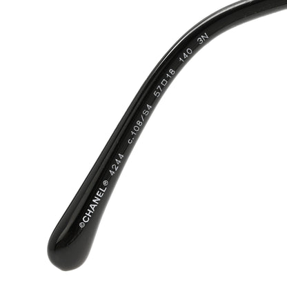 Chanel Square Chain Sunglasses 4244 Silver 5 of 8