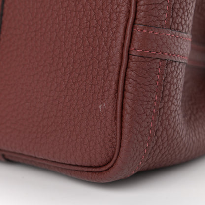 Hermes Vache Country Garden Party 30 TPM Rouge H 11 of 14