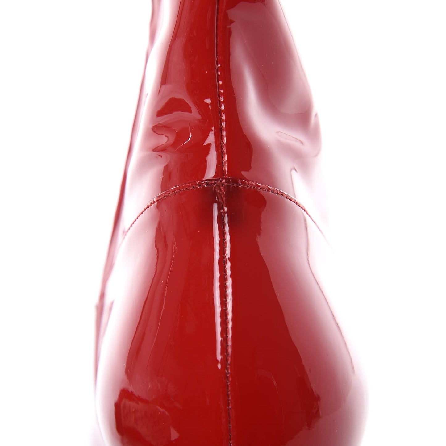 Vernice GG Victoire 55mm Ankle Boots 39 Hibiscus Red