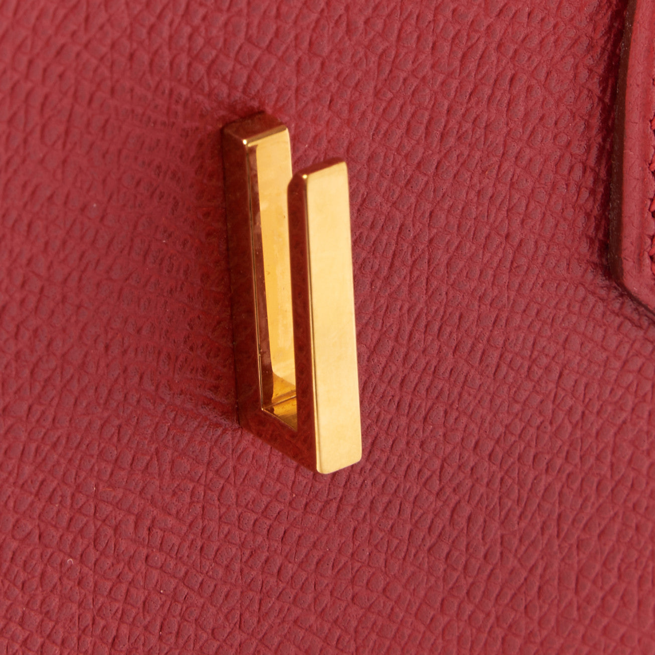 Epsom Birkin 35 Rouge Vif