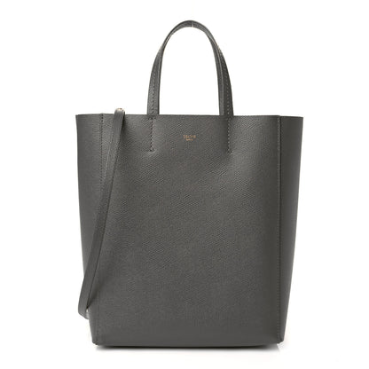Celine Grained Calfskin Small Vertical Cabas Grey 1 of 10
