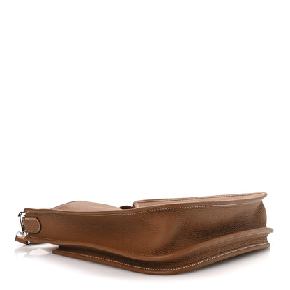 Hermes Taurillon Clemence EVELYNE III PM Gold 4 of 11