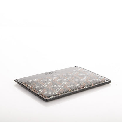 Goyard Goyardine Saint Sulpice Card Holder Black 4 of 7