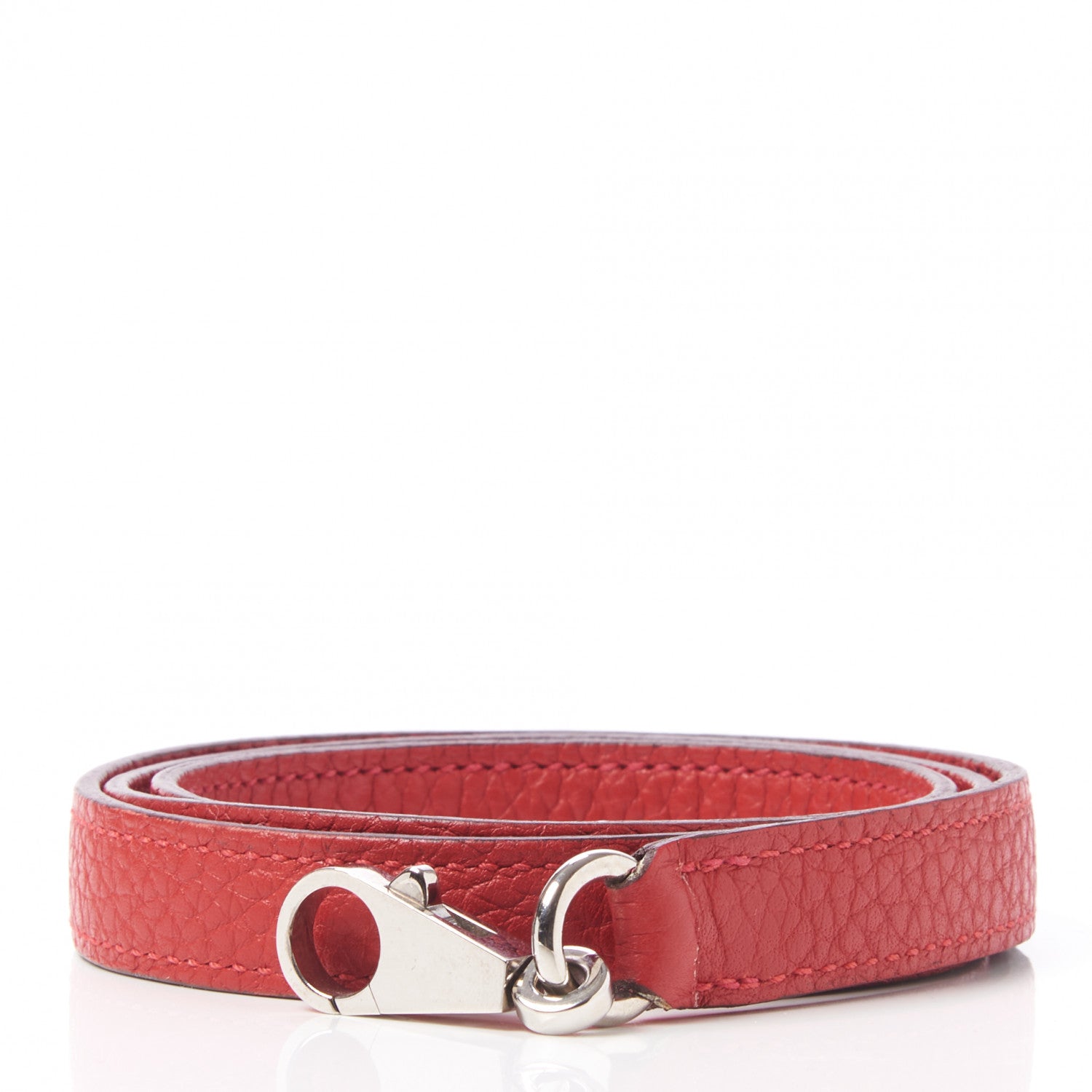 Hermes Taurillon Clemence Kelly Retourne 28 Rouge Casaque 27 of 31