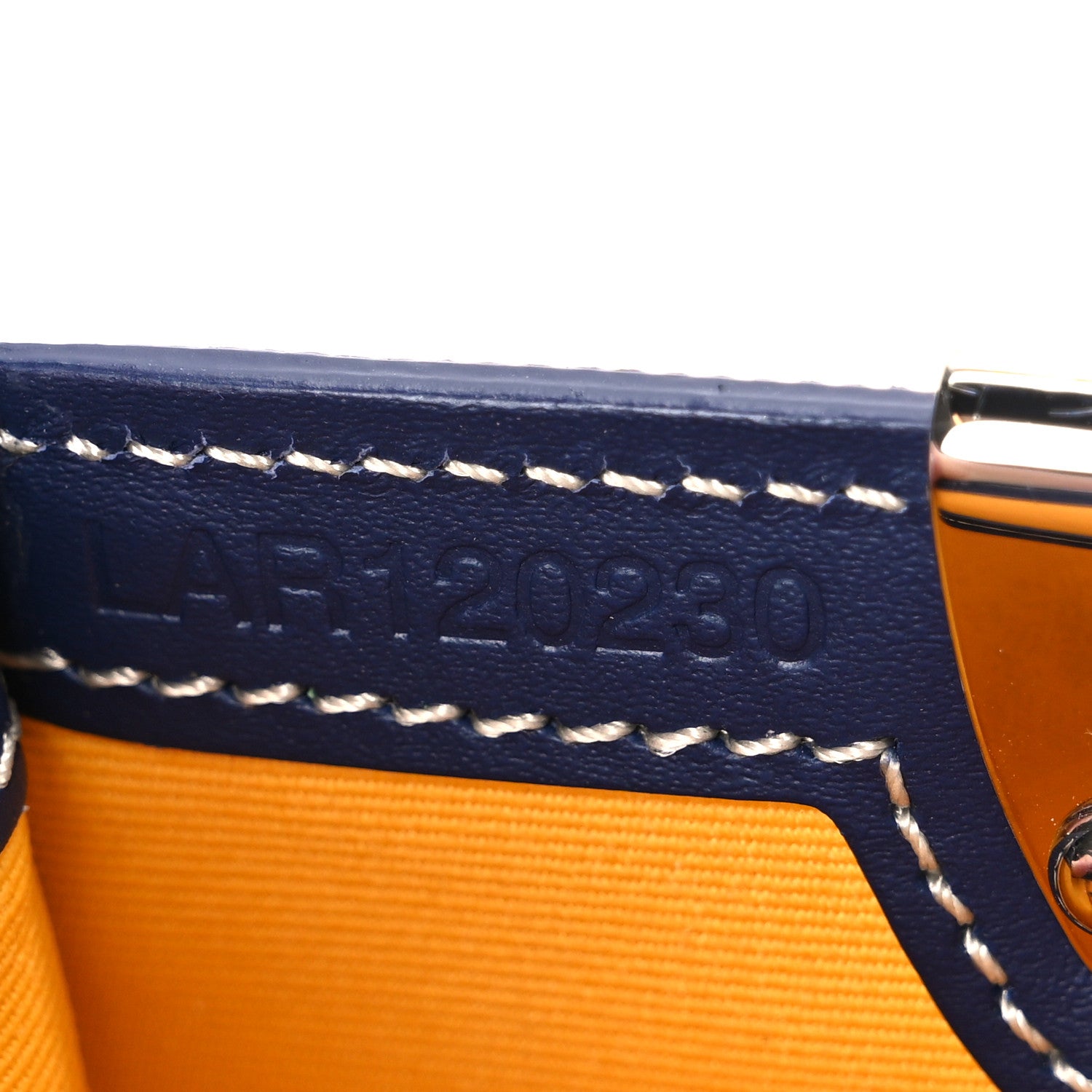 Goyard Goyardine Structure Mini Saigon Navy 7 of 12
