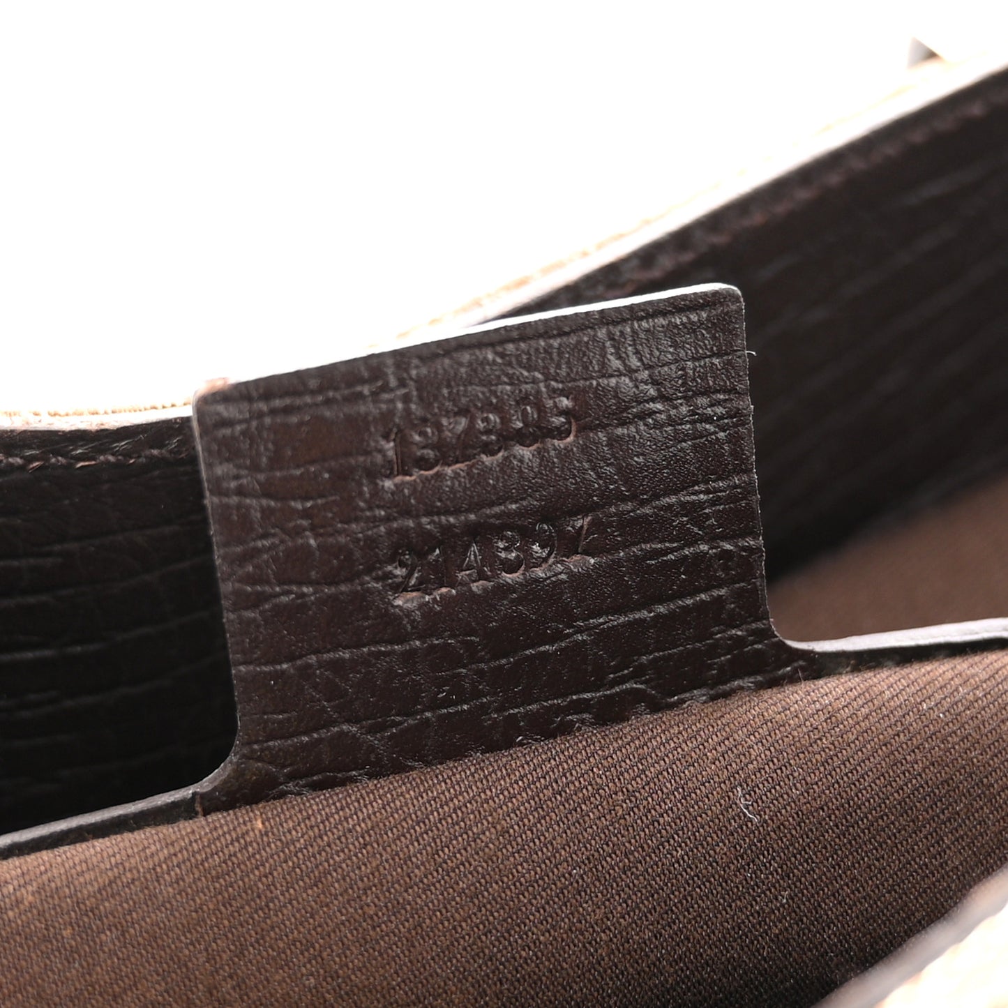 Monogram Medium Hasler Tote Dark Brown