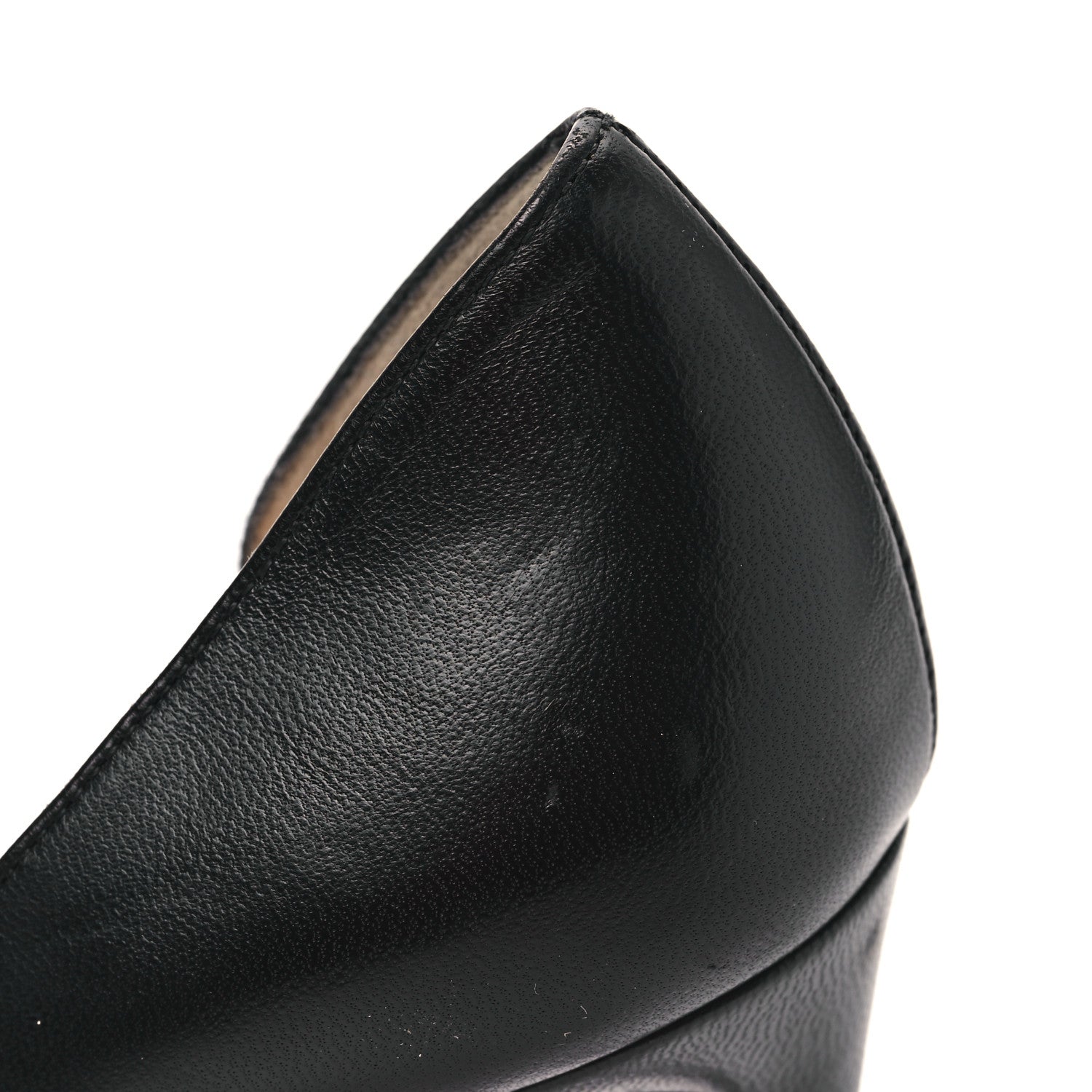 Christian Louboutin Shiny Nappa Iriza 100 Pumps 38 Black 9 of 9