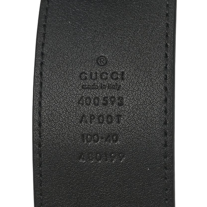 Gucci Calfskin Double G 40mm Belt 100 40 Black 3 of 5