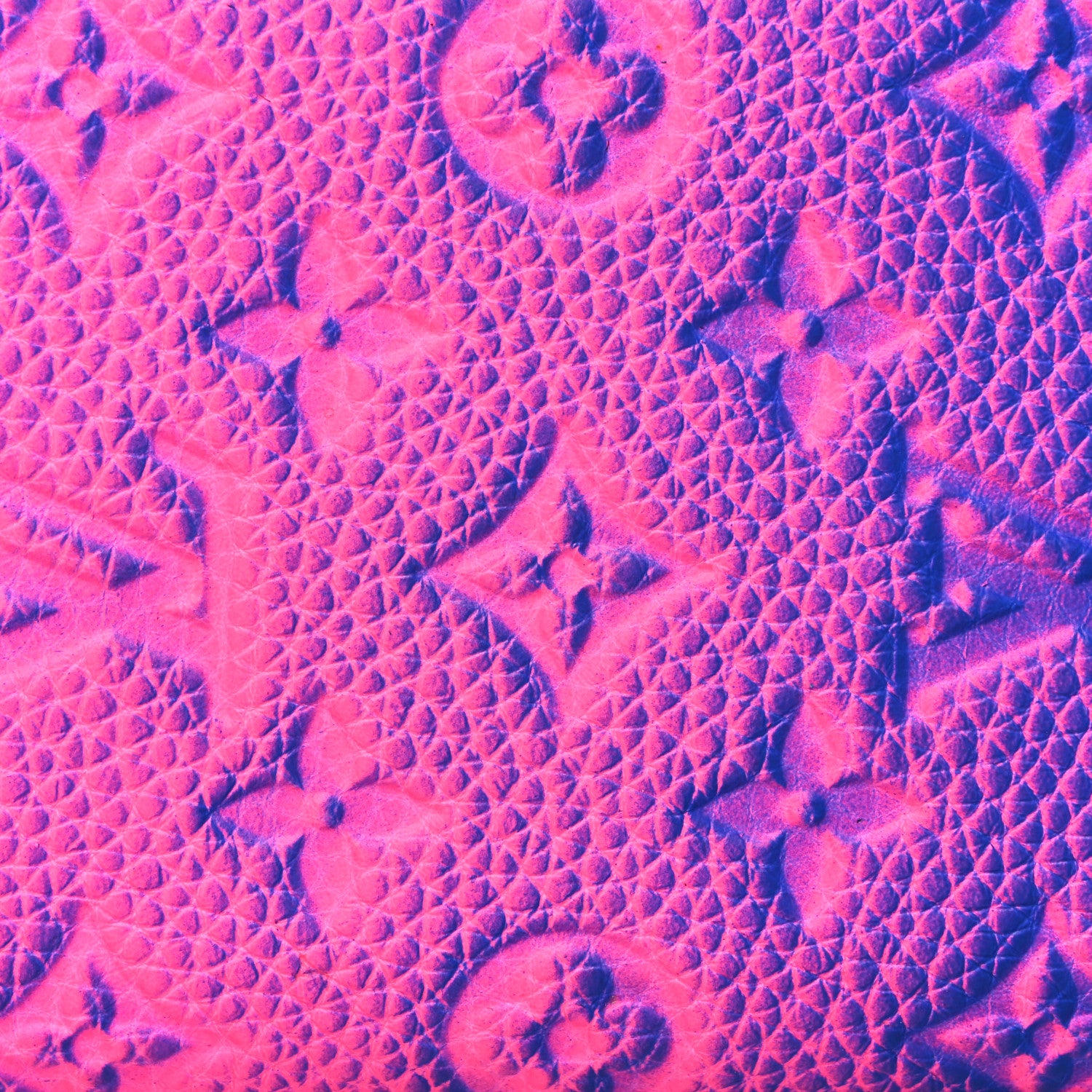 Louis Vuitton Taurillon Illusion Zippy Vertical Wallet Bleu Rose 9 of 11