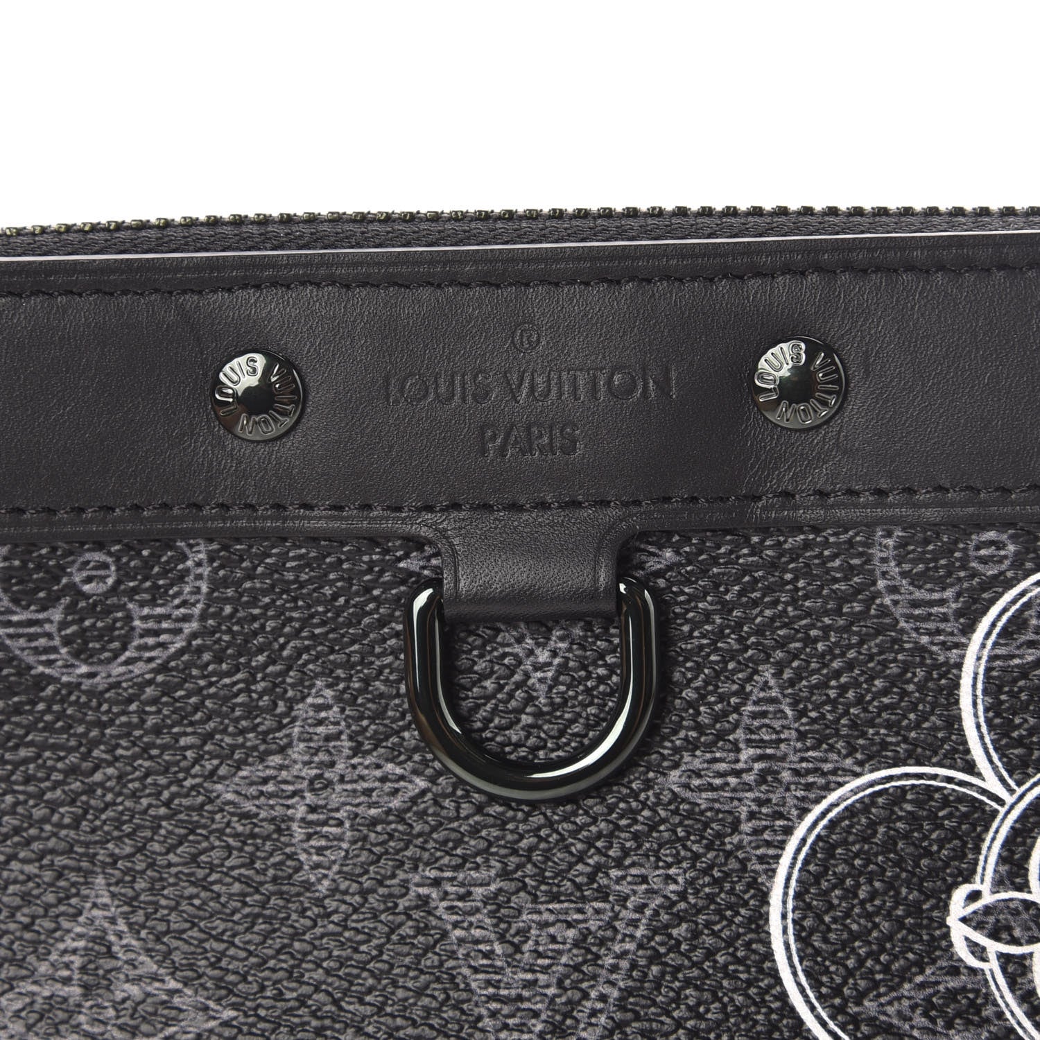 Louis Vuitton Monogram Eclipse Vivienne Pochette Apollo PM 8 of 9