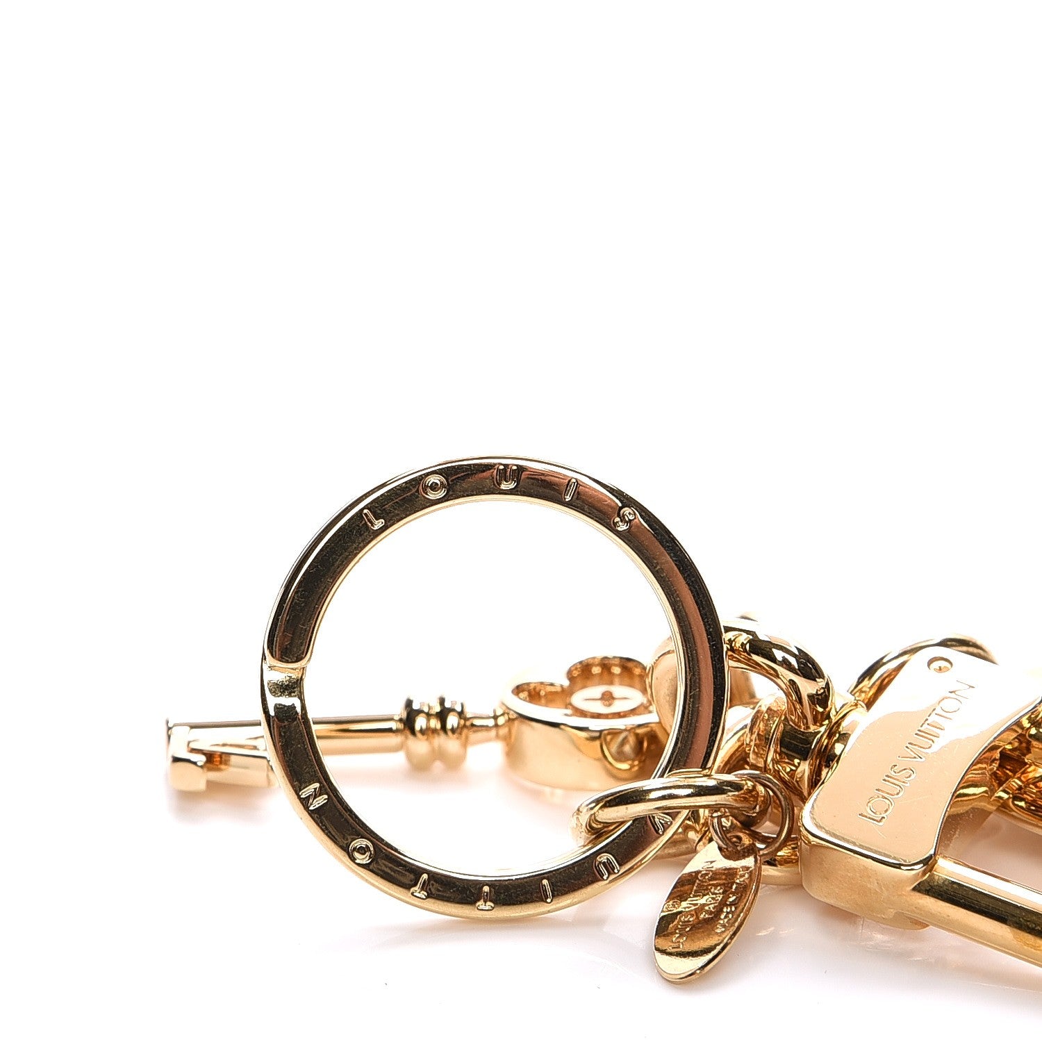 Louis Vuitton 101 Champs Elysees Maizeon Key Charm Gold 5 of 6