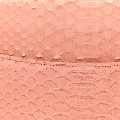 Chanel Snakeskin Jumbo Double Flap Pink 18 of 18