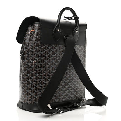 Goyard Goyardine Calfskin Alpin Backpack Black 3 of 11