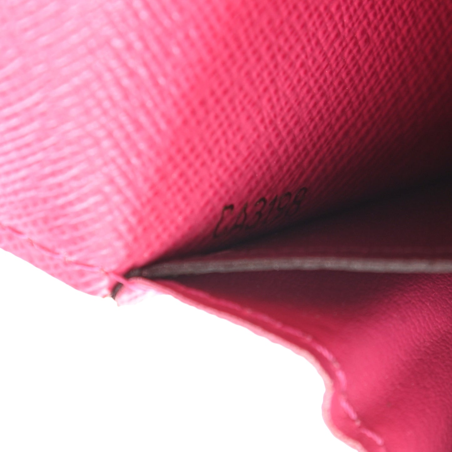 Monogram Bloom Flower Emilie Wallet Fuchsia