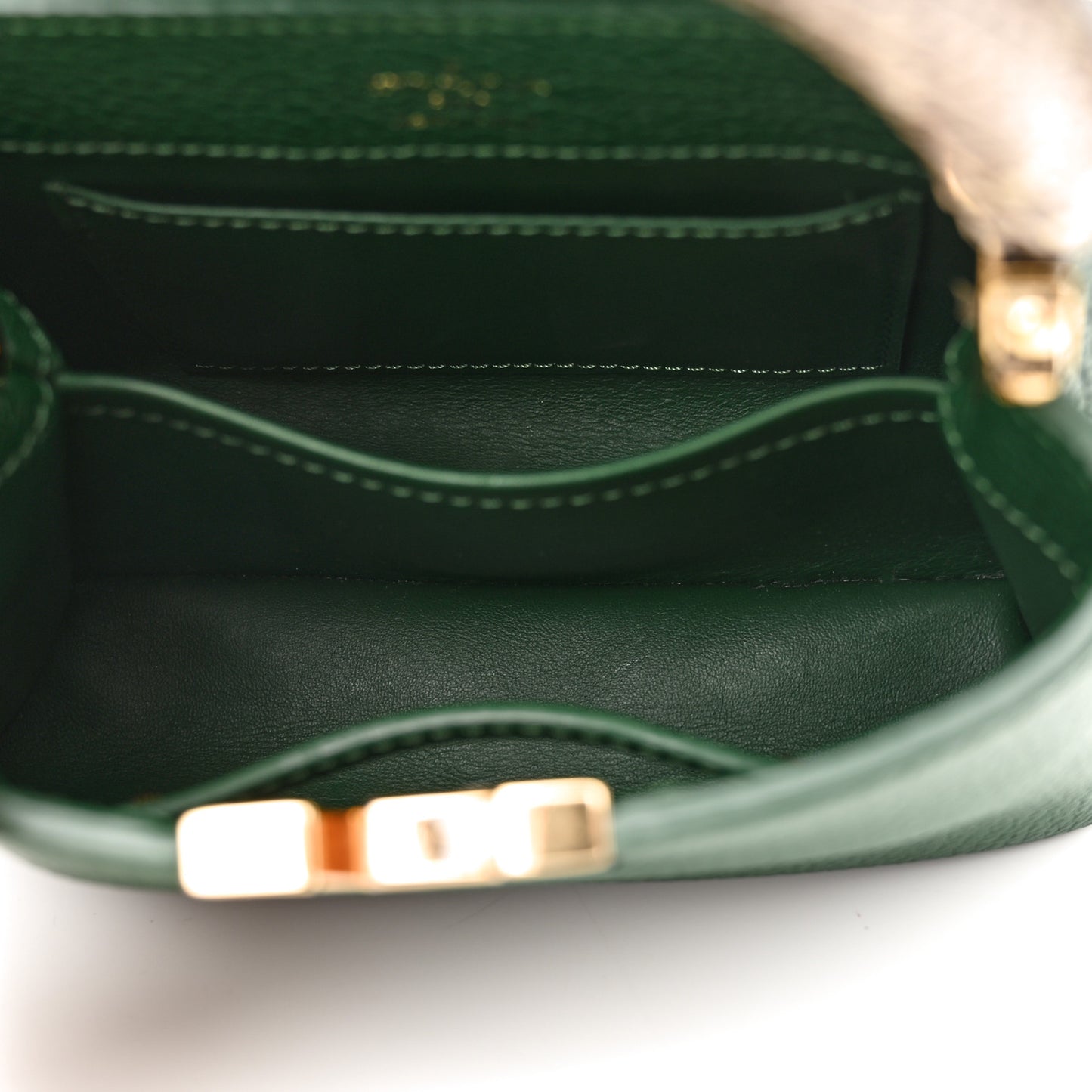 Taurillon Ayers Mini Capucines Emeraude