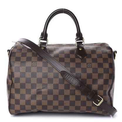 Louis Vuitton Damier Ebene Speedy Bandouliere 30 1 of 12