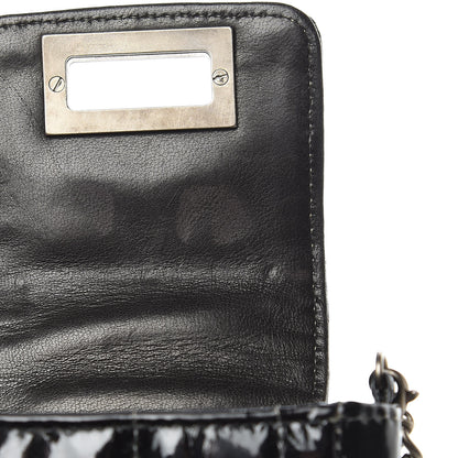 Chanel Patent Calfskin Chocolate Bar Reissue Phone Holder Black 11 of 11