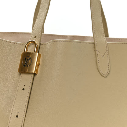 Louis Vuitton Grained Calfskin Low Key Cabas MM Clay 8 of 10
