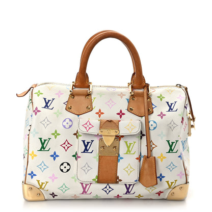 Louis Vuitton Monogram Multicolor Speedy 30 White 1 of 10