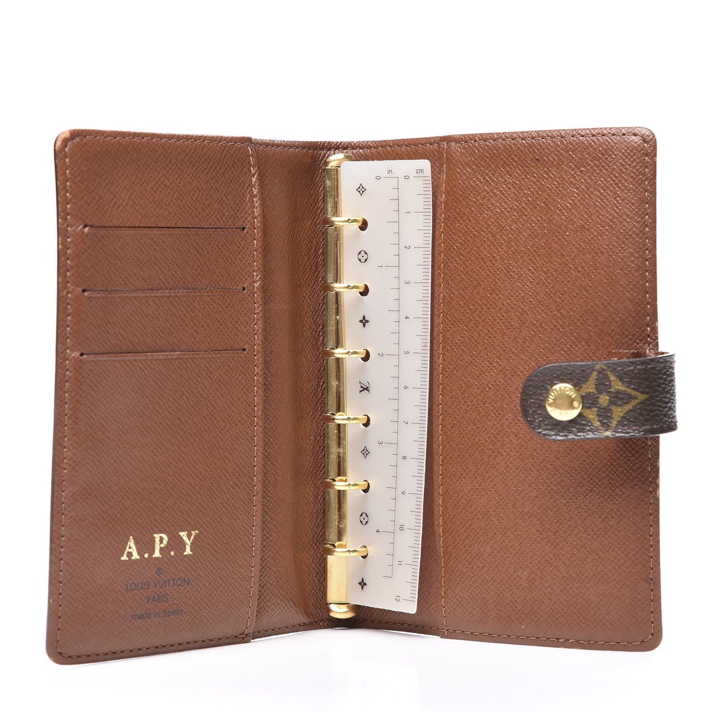 Monogram Small Ring Agenda Cover