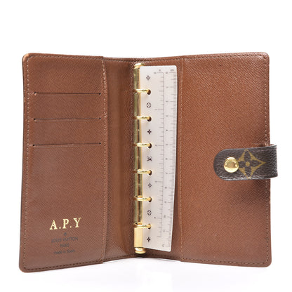 Louis Vuitton Monogram Small Ring Agenda Cover 4 of 8
