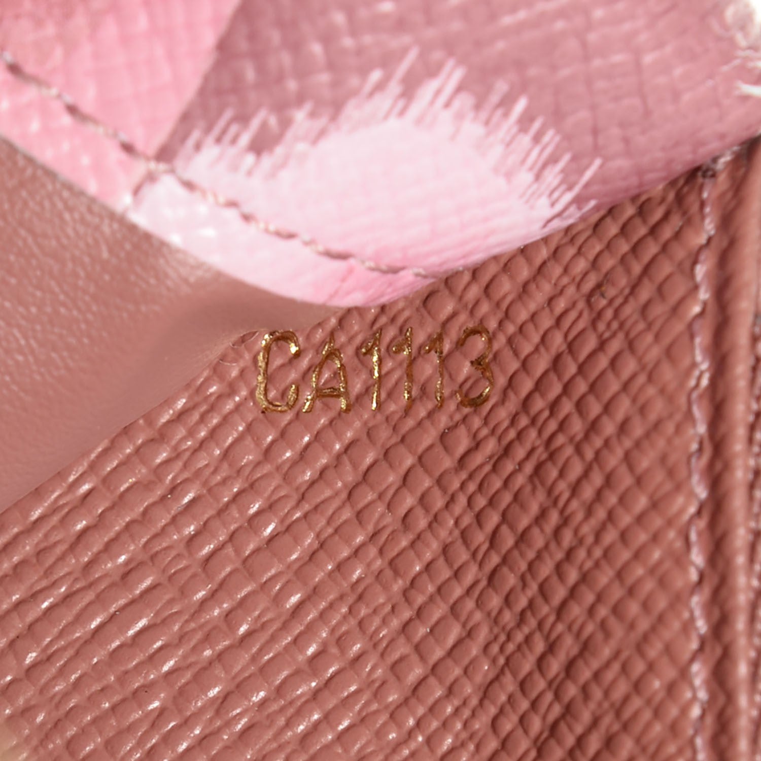 Louis Vuitton Monogram Articles de Voyage Ikat Insolite Wallet Rose Velours 8 of 8
