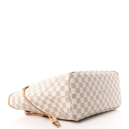 Louis Vuitton Damier Azur Neo Neverfull MM Rose Ballerine 5 of 14