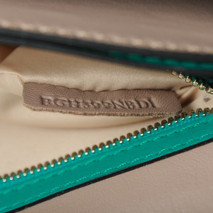 Valentino Garavani Nappa Rockstud Wristlet Clutch Opaline Green 8 of 8