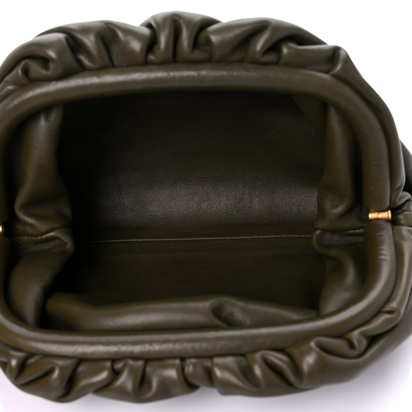 Butter Calfskin The Pouch 20 Kaki Fondent