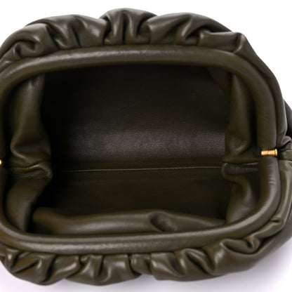 Bottega Veneta Butter Calfskin The Pouch 20 Kaki Fondent 5 of 10