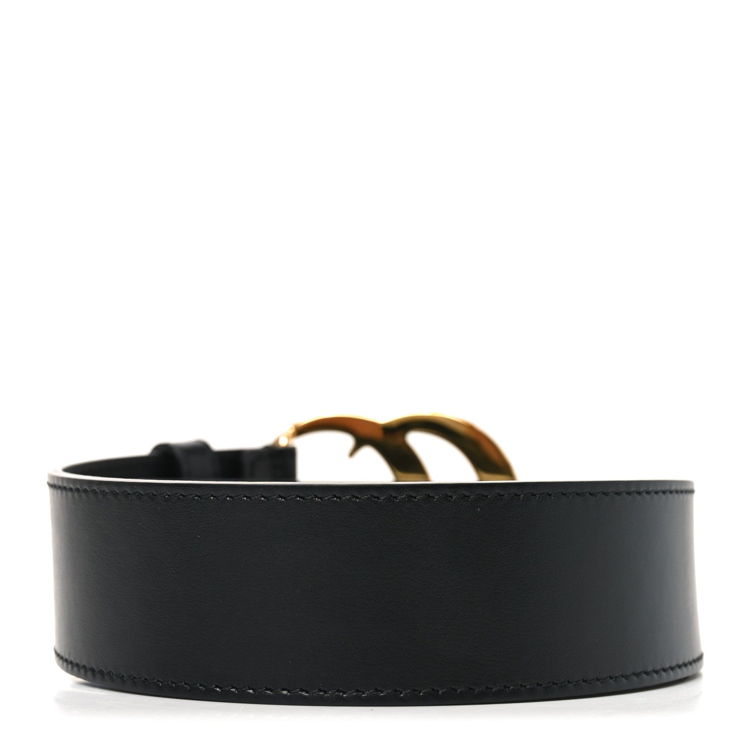 Gucci Calfskin Double G 40mm Belt 75 30 Black 2 of 5