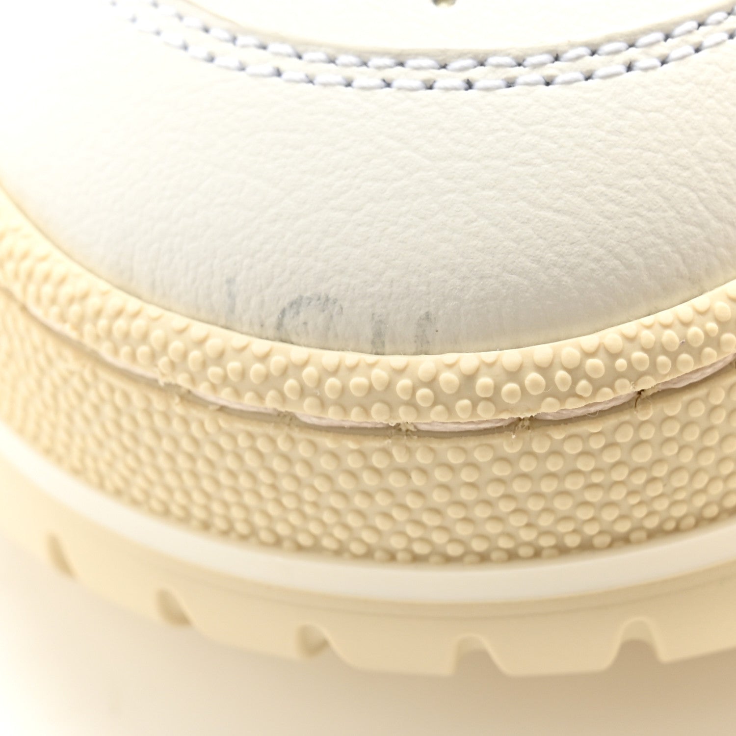 Gucci Calfskin Womens Re-Web Sneakers 37 White Pink 9 of 10