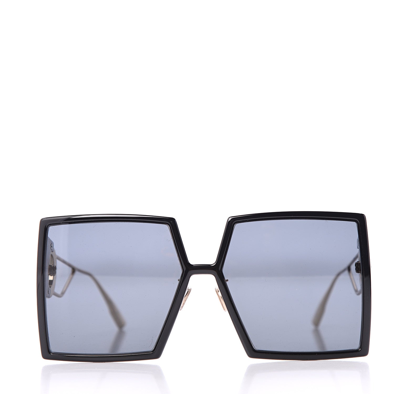 Christian Dior Square 30 Montaigne Sunglasses Black 2 of 7