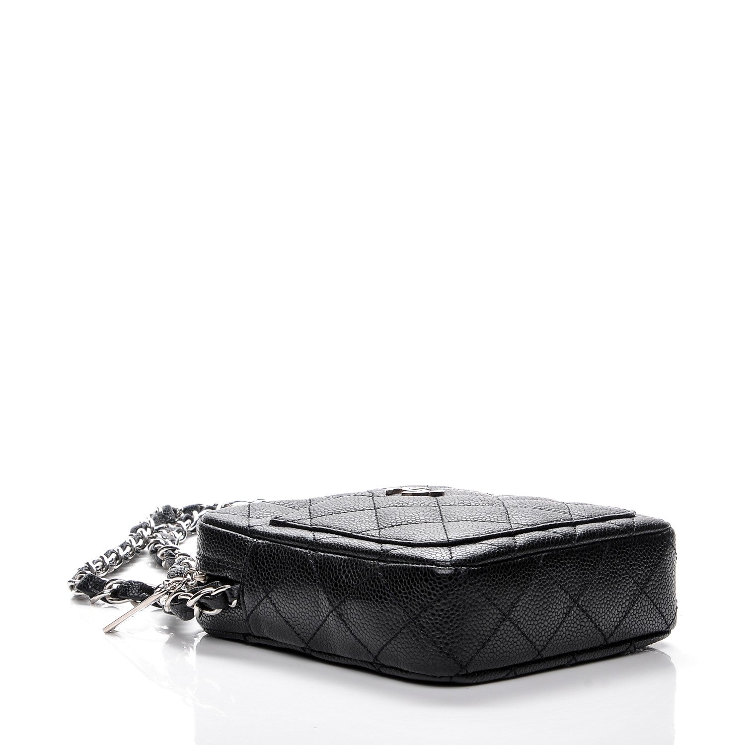 Chanel Caviar Quilted Camera Case Crossbody Bag Black 4 of 9