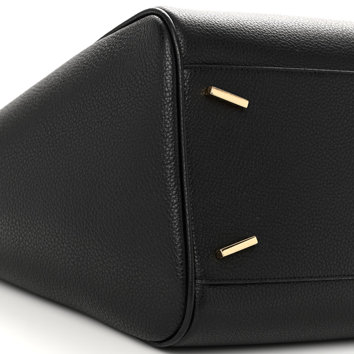 Salvatore Ferragamo Grainy Calfskin Tote Black 8 of 9
