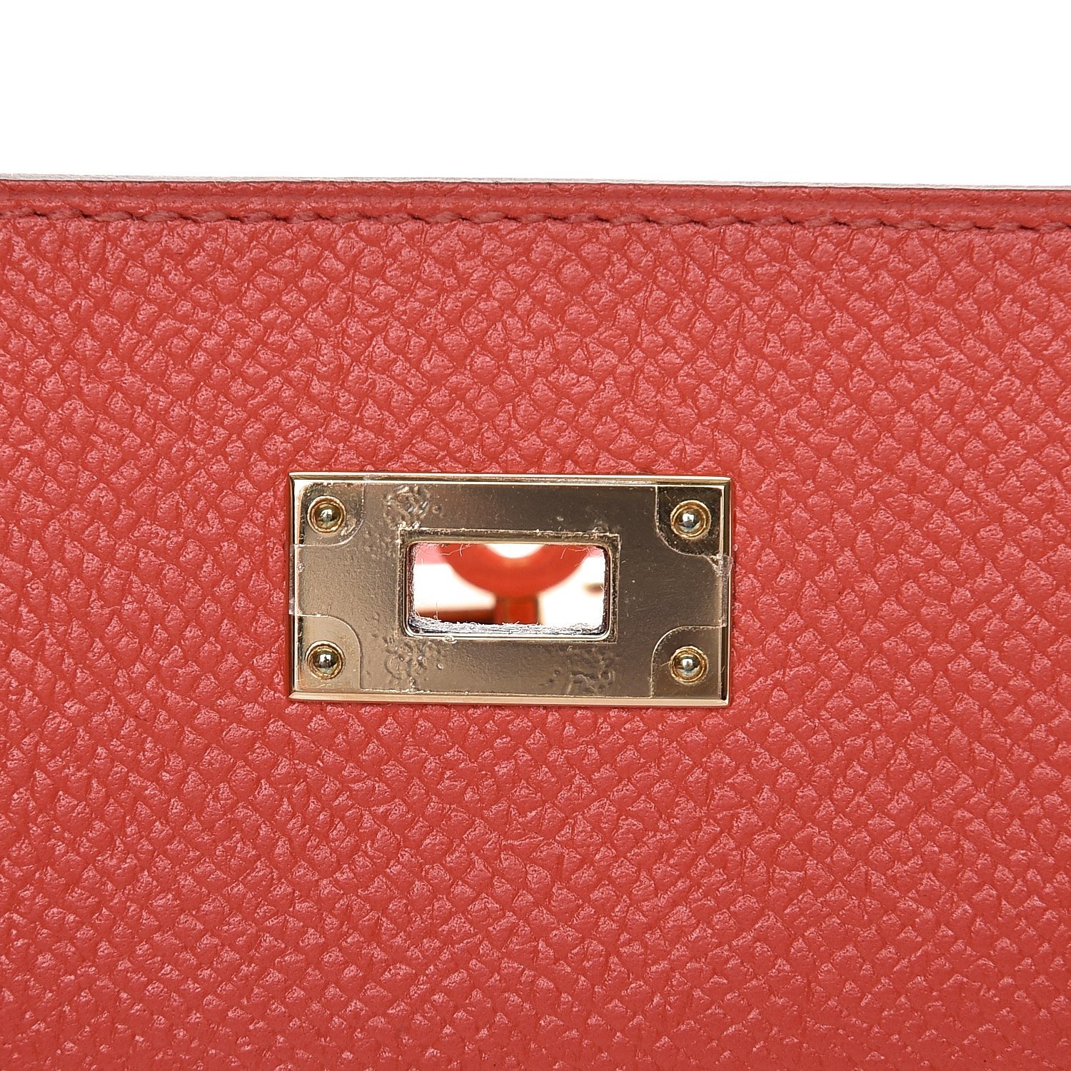 Hermes Epsom Kelly Longue Wallet Rose Jaipur 9 of 13