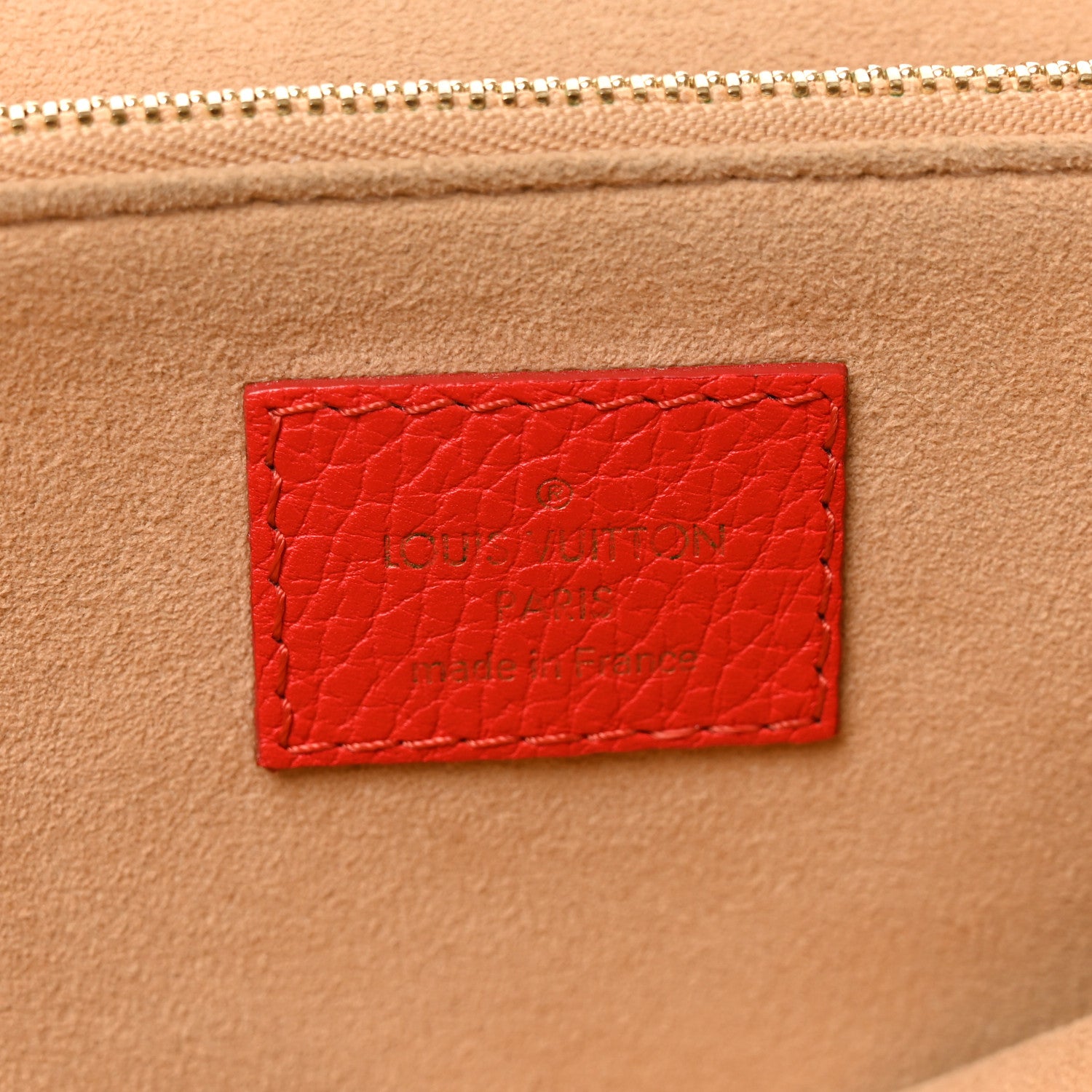 Louis Vuitton Taurillon Volta Coquelicot 6 of 10