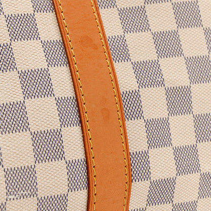 Louis Vuitton Damier Azur Keepall Bandouliere 55 9 of 11