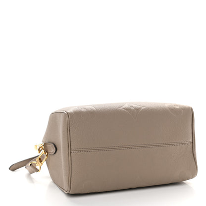 Louis Vuitton Empreinte Monogram Giant Speedy Bandouliere 25 Tourterelle 4 of 8