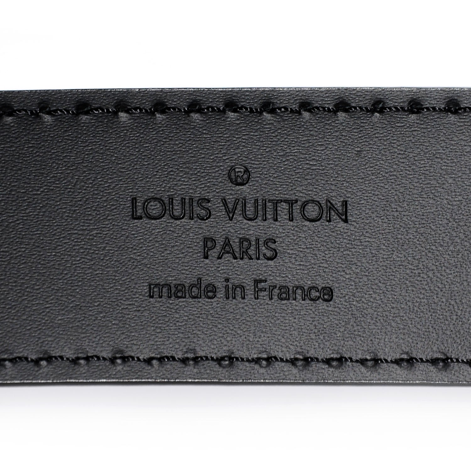 Louis Vuitton Damier Graphite Ellipse Belt 85 34 5 of 7